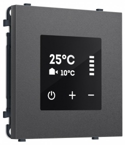Терморегулятор сенсорный для теплого пола без рамки Ambrella Volt MS MS655910 в интернет-магазине "Галерея света"