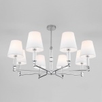 Люстра на штанге Eurosvet Conso 60145/8 хром в интернет-магазине "Галерея света"