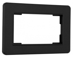 Рамка для двойной розетки Arte Milano am-502.16 502.16-double.black в интернет-магазине "Галерея света"