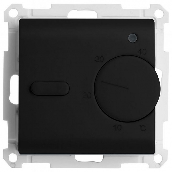 Терморегулятор электромеханический для теплого пола без рамки Stekker Катрин 49741 в интернет-магазине "Галерея света"