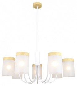 Люстра на штанге Escada Harmony 1172/7P White в интернет-магазине "Галерея света"