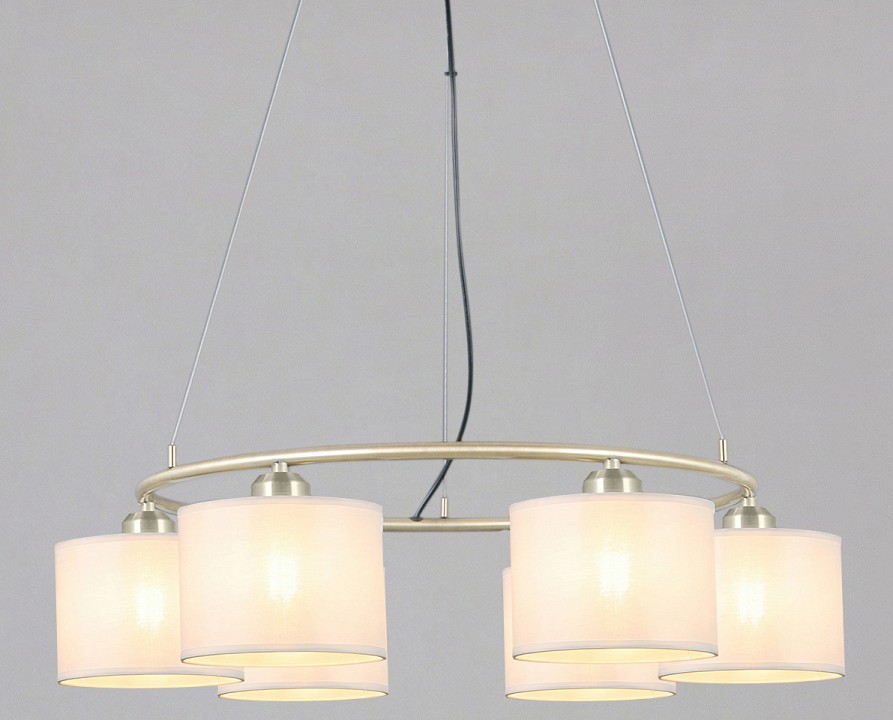 Подвесная люстра ILLUMICO  IL0908-6PSQ-26 AB DS в интернет-магазине "Галерея света"