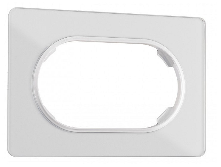 Рамка для двойной розетки Arte Milano am-502.13 502.13-double.silver в интернет-магазине "Галерея света"