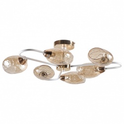Потолочная люстра Imex MD.8305 MD.8305-6-S-FGD+WH в интернет-магазине "Галерея света"