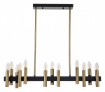 Люстра на штанге Indigo Cero 13009/12PL Black в интернет-магазине "Галерея света"