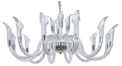 Подвесная люстра Newport 3650 3654+12/C nickel в интернет-магазине "Галерея света"