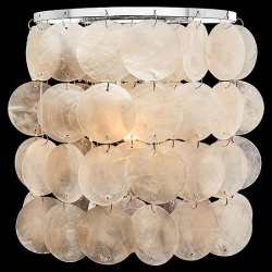 Накладной светильник Eurosvet 60005 60005/1 хром/перламутр в интернет-магазине "Галерея света"