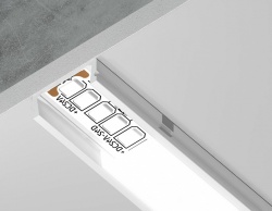 Профиль накладной Ambrella Light GP GP1700WH в интернет-магазине "Галерея света"