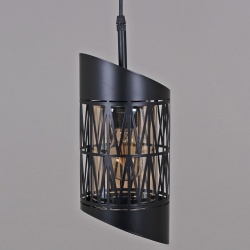 Подвесной светильник 08001-0.9-01 BK в интернет-магазине "Галерея света"