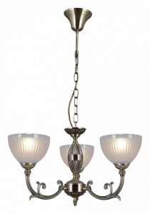 Подвесная люстра ILLUMICO CAPELLA IL9939-3PSQ-24 AB CAPELLA в интернет-магазине "Галерея света"