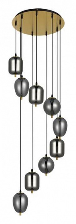 Подвесной светильник Arte Lamp Freddie A2231SP-9PB в интернет-магазине "Галерея света"