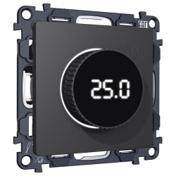 Терморегулятор электромеханический для теплого пола без рамки Ambrella Volt ALFA MA905810 в интернет-магазине "Галерея света"