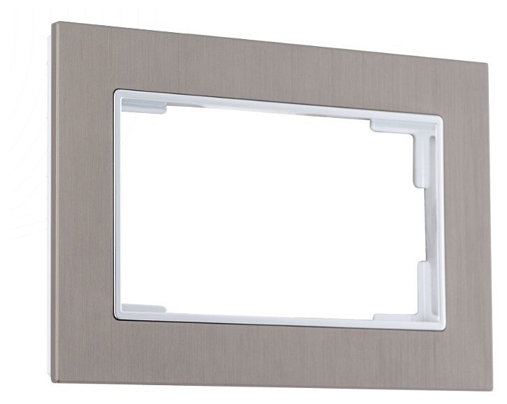 Рамка для двойной розетки Arte Milano am-503.12 503.12-double.grey в интернет-магазине "Галерея света"