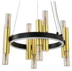 Подвесная люстра Indigo Fiamma 13027/8P Black в интернет-магазине "Галерея света"