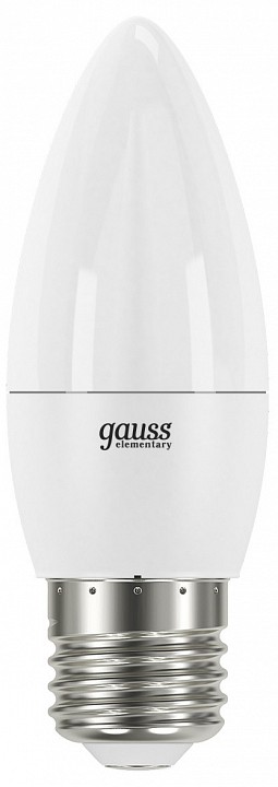 Лампа светодиодная Gauss Elementary E27 12Вт 6500K 30232 в интернет-магазине "Галерея света"