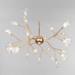 Подвесная люстра Bogate's Lamella 564 золото в интернет-магазине "Галерея света"