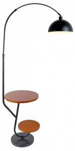 Стол журнальный с торшером Lussole Franklin LSP-5030 в интернет-магазине "Галерея света"