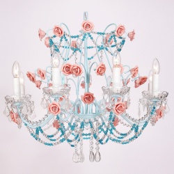 Подвесная люстра Lucia Tucci Fiori di Rose Fiori di rose 186.8 в интернет-магазине "Галерея света"