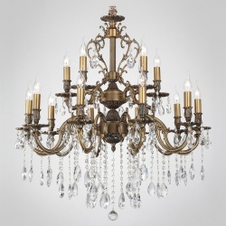 Подвесная люстра Lucia Tucci Barletta BARLETTA 1730.15 antique в интернет-магазине "Галерея света"