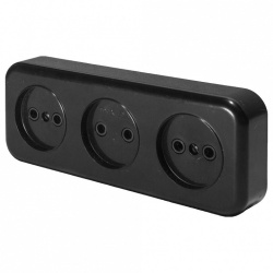 Розетка без заземления Stekker Stekker 39700 в интернет-магазине "Галерея света"