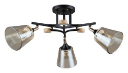 Люстра на штанге Arte Lamp Glassy A5078PL-3BK в интернет-магазине "Галерея света"