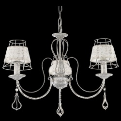 Подвесная люстра ILLUMICO  IL2353-3PA-26 WT GD в интернет-магазине "Галерея света"