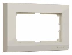 Рамка для двойной розетки Werkel Stark (слоновая кость) W0081803 в интернет-магазине "Галерея света"