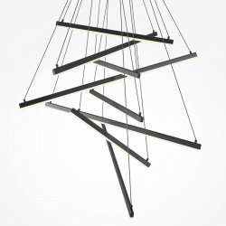 Подвесная люстра Maytoni Line MOD016PL-L96BK в интернет-магазине "Галерея света"