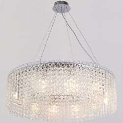 Подвесная люстра ILLUMICO IL9017 IL9017-800PZF-25 CH ELITE в интернет-магазине "Галерея света"