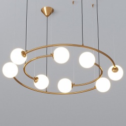 Подвесная люстра Bogate's Brook 359/8 латунь в интернет-магазине "Галерея света"