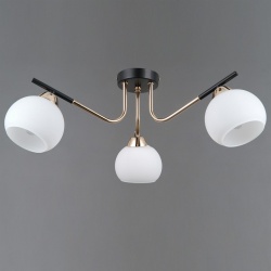 Потолочная люстра ILLUMICO LIBRA IL0713-3CSQ-24 BK FGD LIBRA в интернет-магазине "Галерея света"