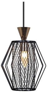 Подвесной светильник 00903-0.9-01 BK в интернет-магазине "Галерея света"