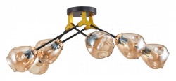Потолочная люстра Arte Milano AMALFI 252588/6 Br в интернет-магазине "Галерея света"