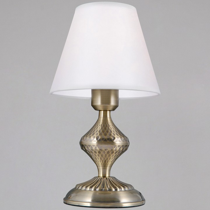 Настольная лампа декоративная ILLUMICO  IL6090-1TSQ-26 AB ELITE в интернет-магазине "Галерея света"