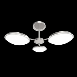 Люстра потолочная светодиодная  5003 CR/3 L2 с пультом д/у Profit Light в интернет-магазине "Галерея света"