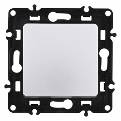 Выключатель перекрестный одноклавишный без рамки Arte Milano 217 217.34-1.silver в интернет-магазине "Галерея света"