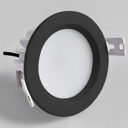 Встраиваемый светильник Italline IT08 IT08-8018 black 4000K в интернет-магазине "Галерея света"