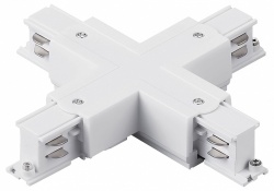 Токопровод X-образный центральный Lightstar Quattro 504146-FR в интернет-магазине "Галерея света"
