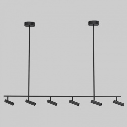 Светильник на штанге Eurosvet Epiphania 20252/6 LED черный в интернет-магазине "Галерея света"
