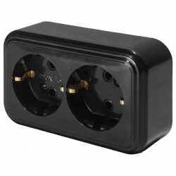 Розетка с заземлением Stekker Stekker 39696 в интернет-магазине "Галерея света"