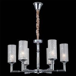 Подвесная люстра ILLUMICO  IL8683-6P-10 CR в интернет-магазине "Галерея света"