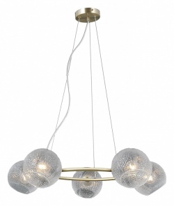 Потолочная люстра ILLUMICO ARIES IL0728-5PSQ-24 AB ARIES в интернет-магазине "Галерея света"