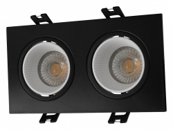 Встраиваемый светильник Denkirs Rodvig DK3072-BK+WH в интернет-магазине "Галерея света"