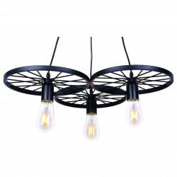 Подвесная люстра TopLight Vanessa TL1201H-03BK в интернет-магазине "Галерея света"