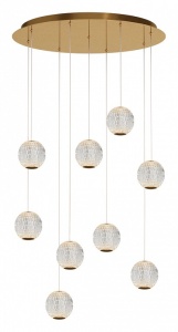 Подвесная люстра Maytoni Sapphire MOD293PL-L56BS3K в интернет-магазине "Галерея света"