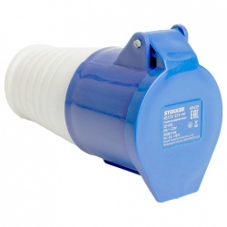 Розетка переносная разборная с заземлением и крышкой Stekker RST 49439 в интернет-магазине "Галерея света"