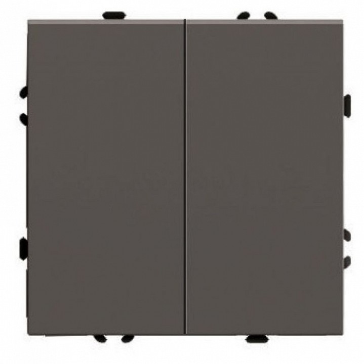 Переключатель перекрестный двухклавишный без рамки Stekker Эмили 50164 в интернет-магазине "Галерея света"