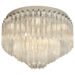Потолочная люстра Newport AMANDA 8910/PL nickel в интернет-магазине "Галерея света"