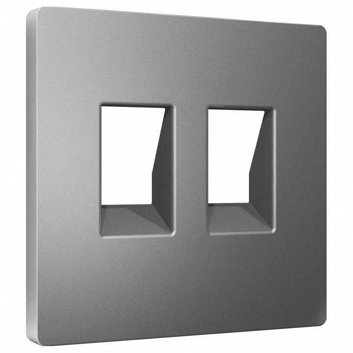 Накладка для розетки RJ-11 или RJ-45 Ambrella Volt ALFA AP6621 в интернет-магазине "Галерея света"