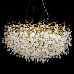 Подвесная люстра iLamp Savage 7204-D800 GD в интернет-магазине "Галерея света"